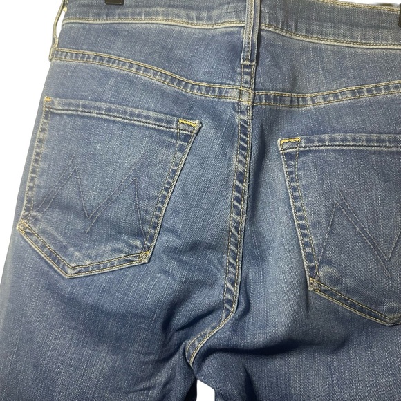 Mother Jeans l mid-rise Dazzler Ankle Fray Jeans - Picture 9 of 9
